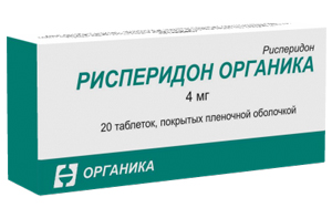 Рисперидон Органика 4 мг