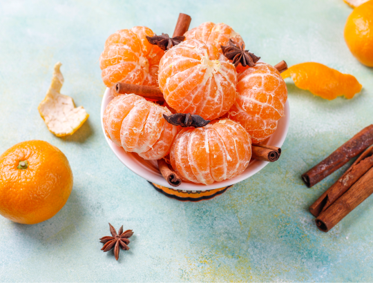 Мандарины под микроскопом: что говорит наука о пользе фрукта