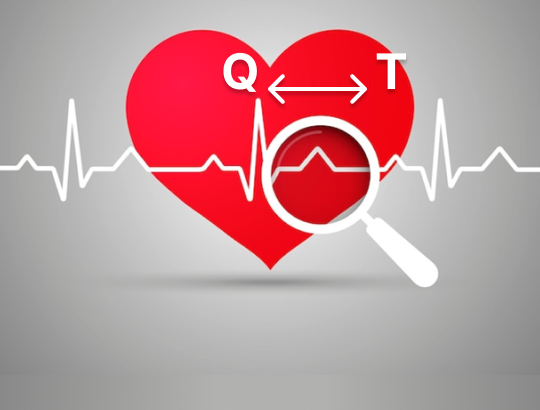 Расчет корригированного интервала QT