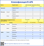 Классификация R-AFS, превью