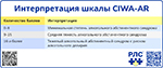 Интерпретация шкалы CIWA-AR, превью