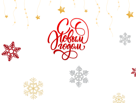 Коллектив РЛС<sup>®</sup> поздравляет всех с Новым годом!